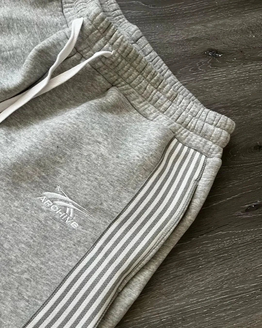 Pantalones informales grises bordados Y2k, pantalones de chándal con cordón para correr, tácticos funcionales, de camuflaje, para hombre y mujer