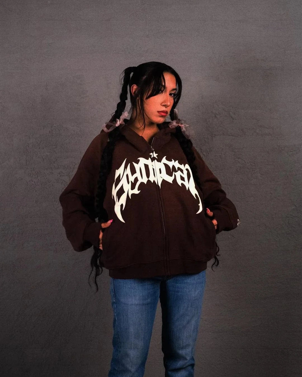 Y2K-sudaderas con capucha Unisex para mujer, Sudadera con capucha Harajuku con cremallera, chaquetas góticas de Hip Hop de gran tamaño, ropa de calle, Otoño e Invierno