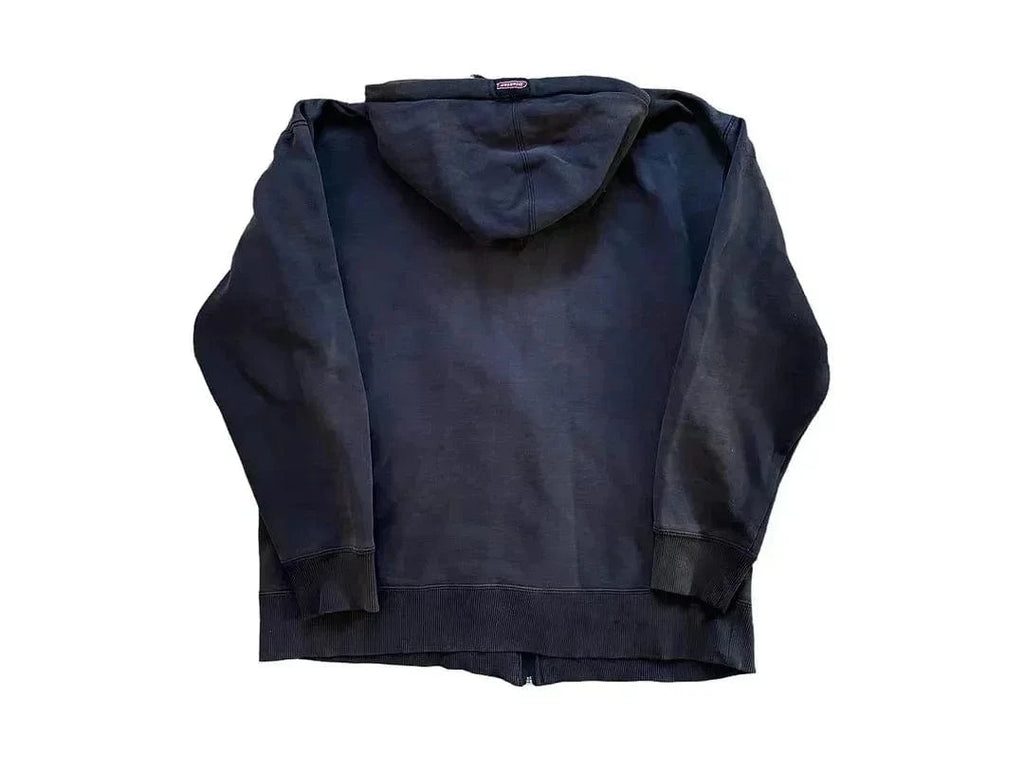 Y2k-sudaderas con cremallera y estampado de calavera para hombre, moda gótica Vintage, abrigos de manga larga de Hip Hop, sudadera holgada con capucha, Otoño Invierno