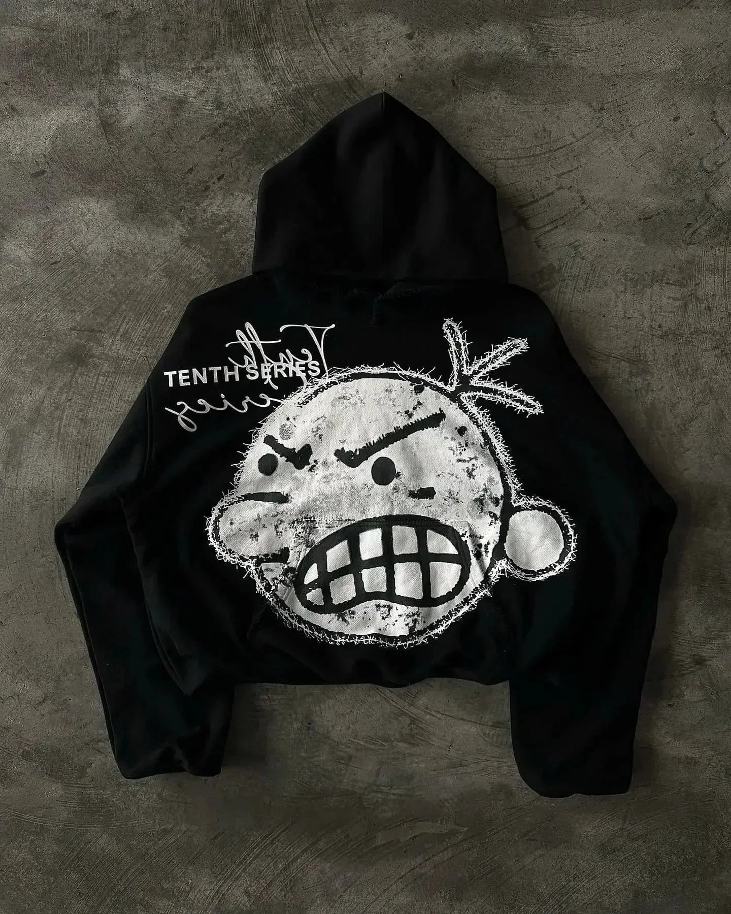 American Vintage Zip Up Hoodies Y2K Clothes Men Women Gothic Hip Hop Magazine Graphic Print Oversized Hoodies Sweatshirts Jacket